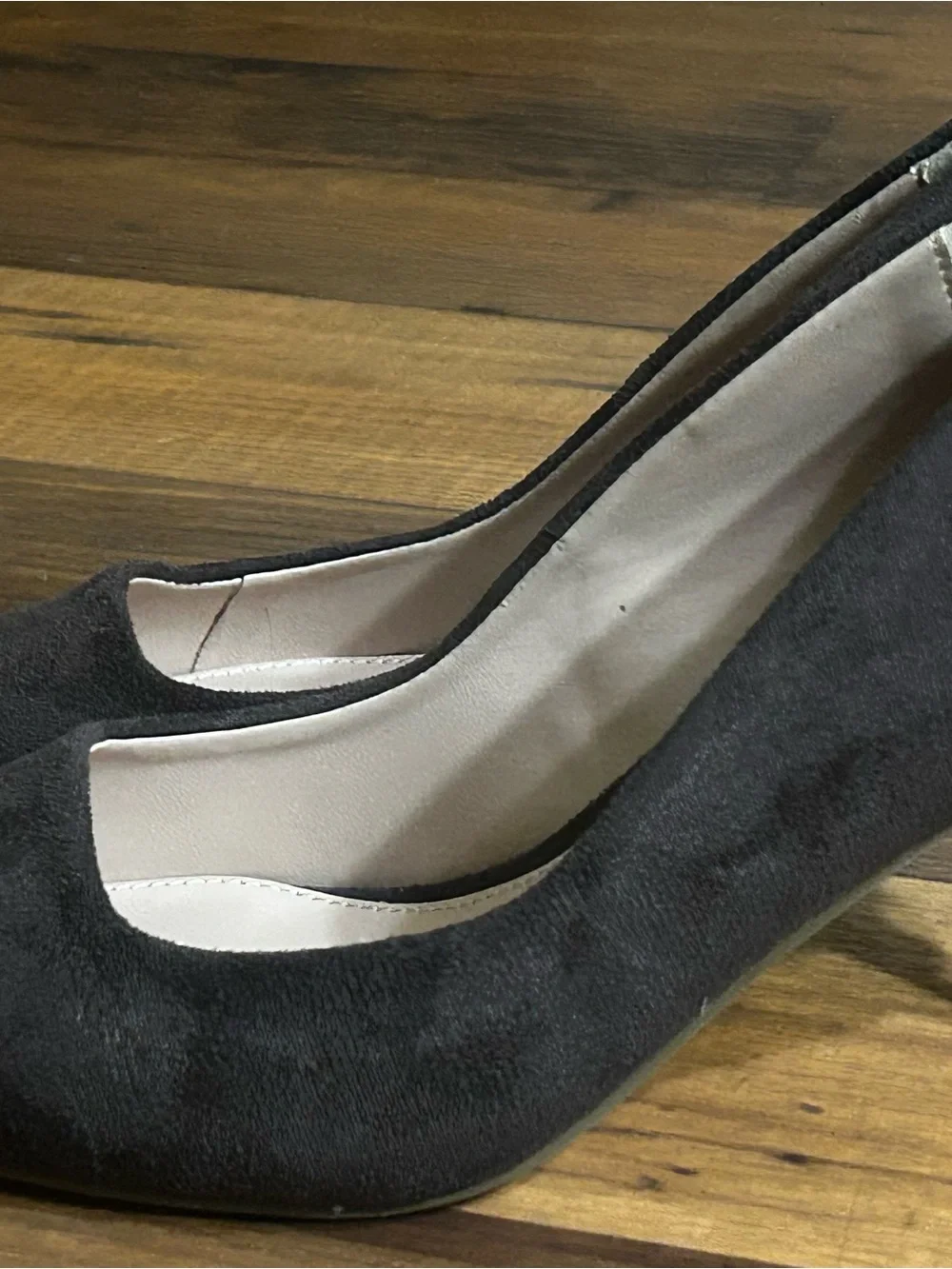 Steve Madden Dark Brown Suede Pointed-Toe Heels
